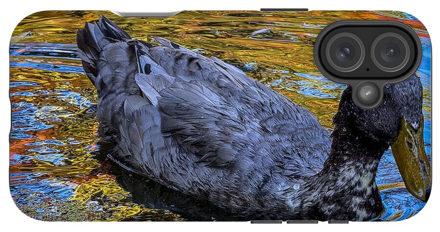 Duck in the pond  - Phone Case
