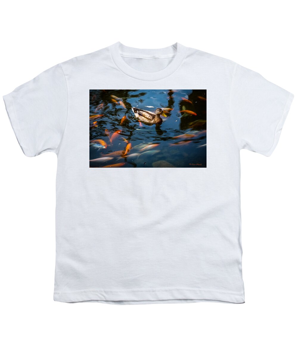 Duck with the koi - Youth T-Shirt