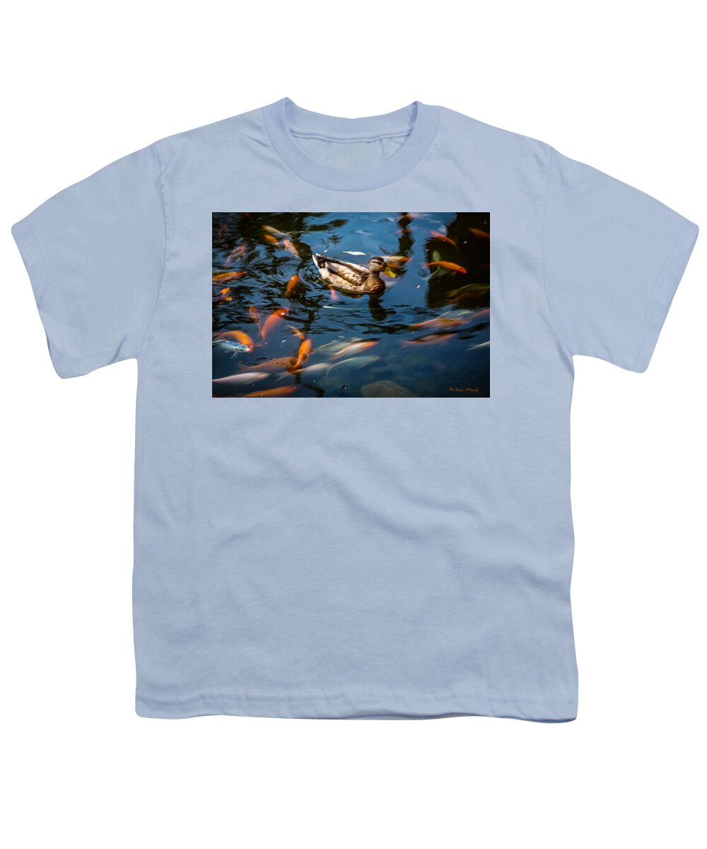 Duck with the koi - Youth T-Shirt