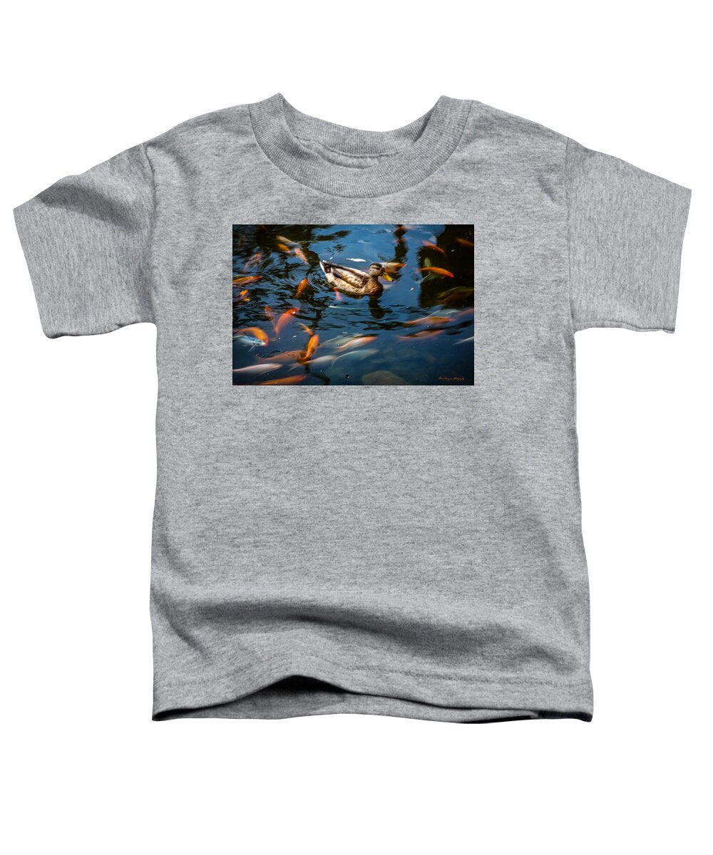Duck with the koi - Toddler T-Shirt