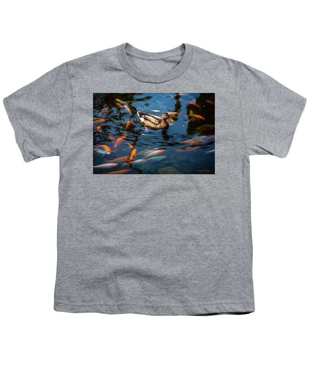 Duck with the koi - Youth T-Shirt