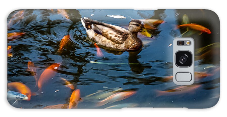 Duck with the koi - Phone Case