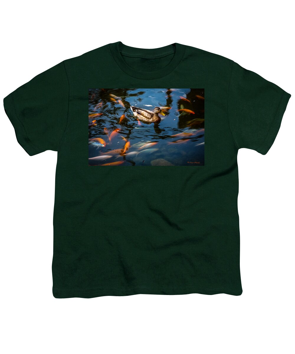 Duck with the koi - Youth T-Shirt