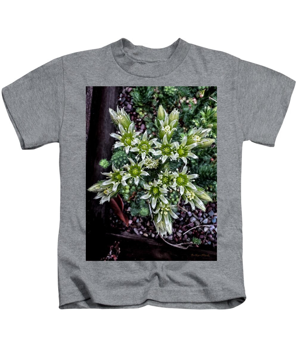 Green and white  - Kids T-Shirt