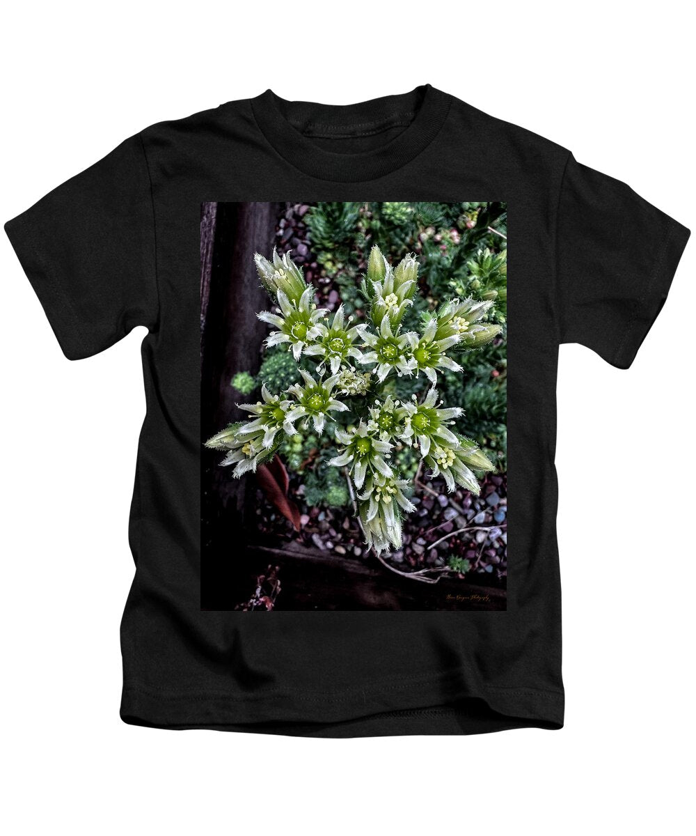 Green and white  - Kids T-Shirt