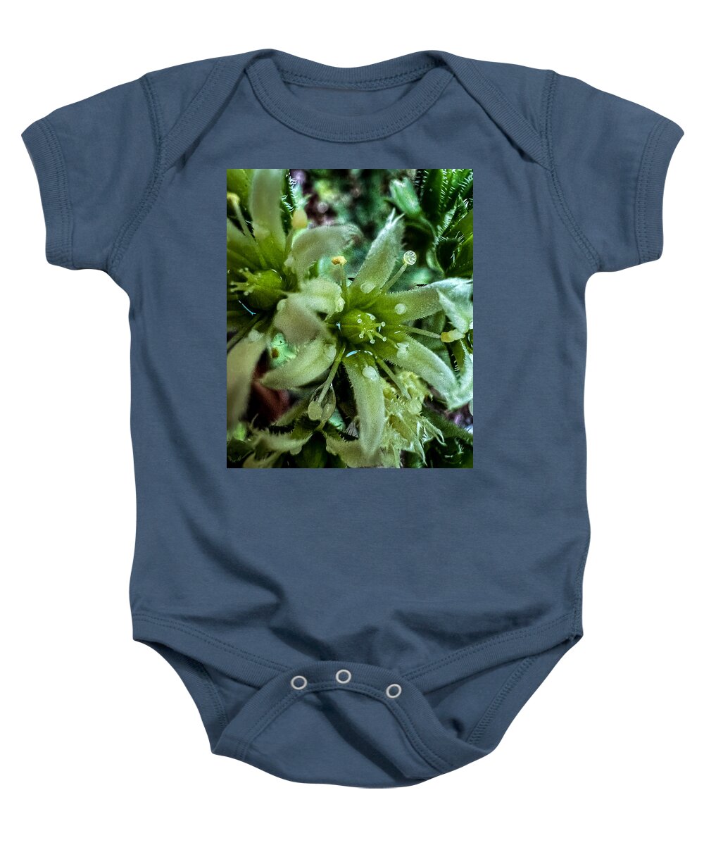 Green bloom - Baby Onesie