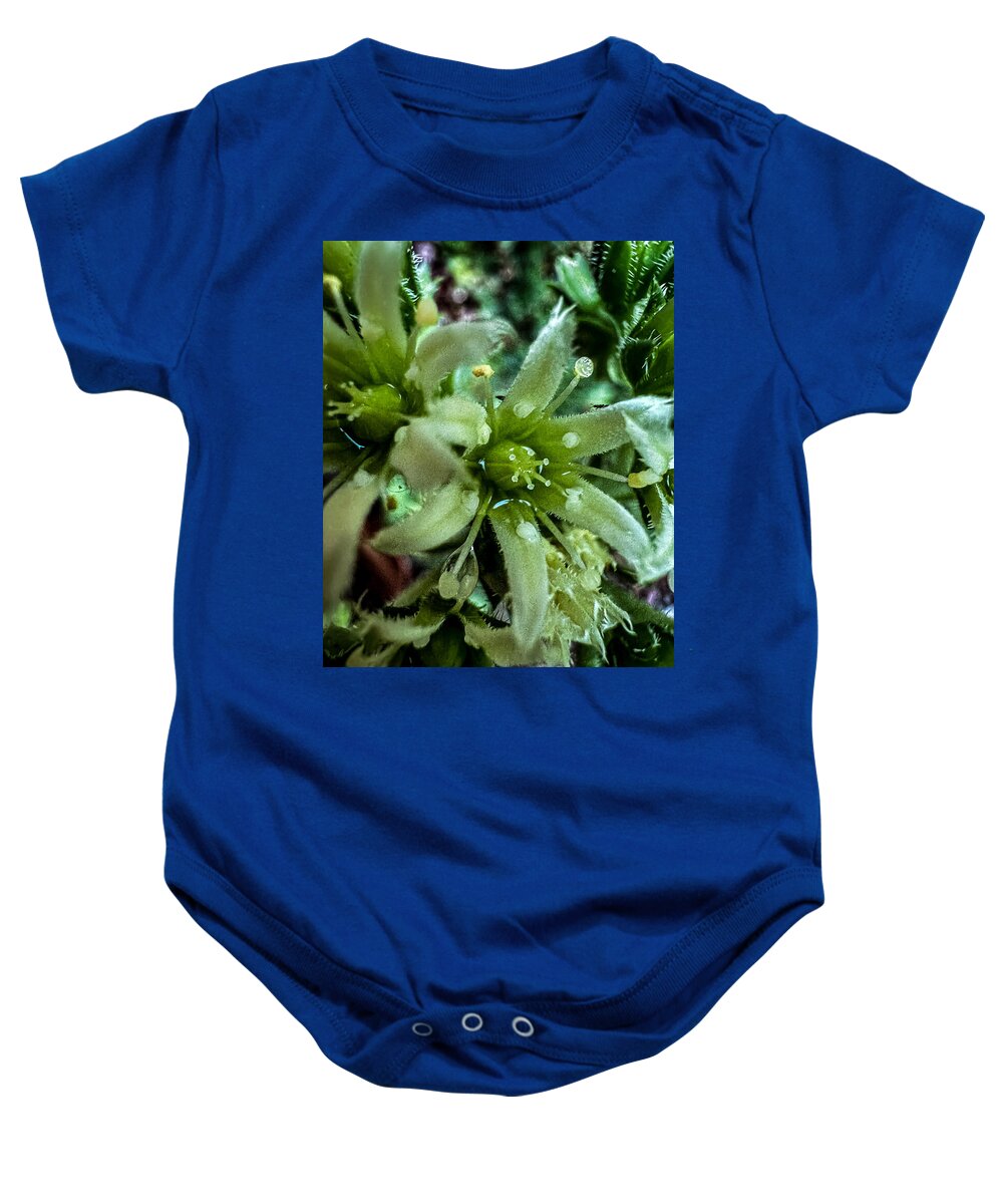 Green bloom - Baby Onesie