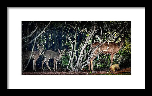 Mom and family  - Framed Print