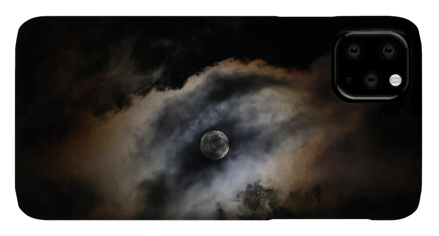 Moon in the clouds  - Phone Case