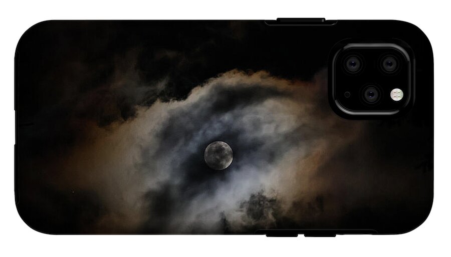 Moon in the clouds  - Phone Case