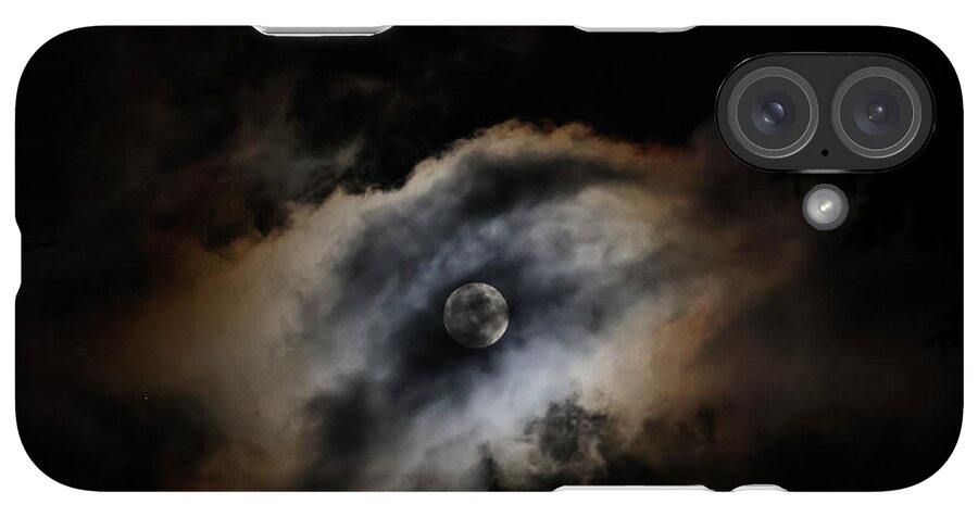 Moon in the clouds  - Phone Case