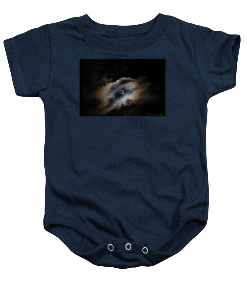 Moon in the clouds  - Baby Onesie