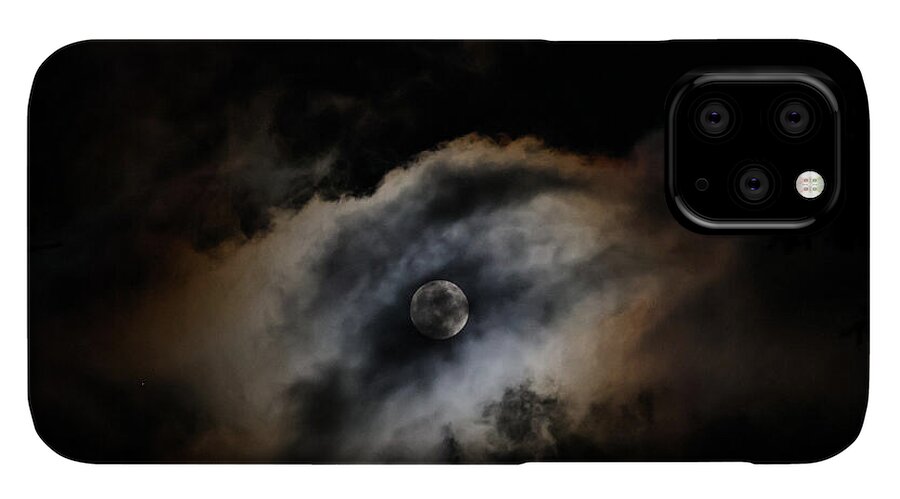 Moon in the clouds  - Phone Case