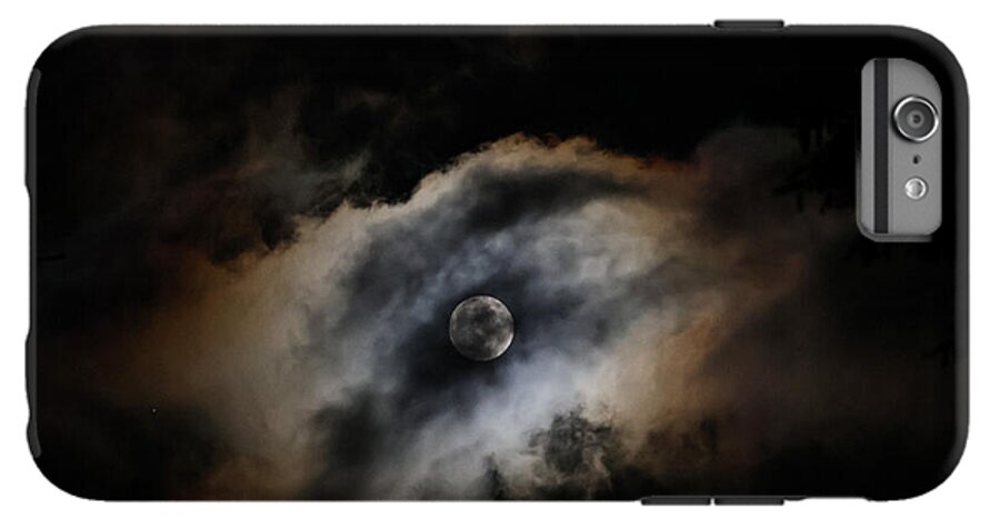 Moon in the clouds  - Phone Case