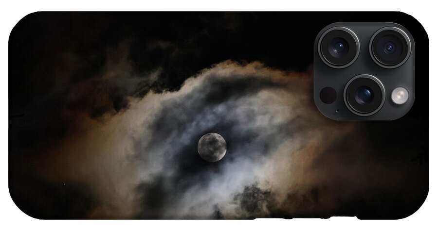 Moon in the clouds  - Phone Case