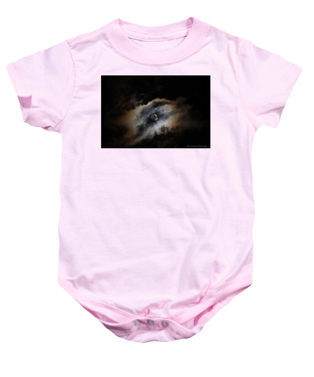 Moon in the clouds  - Baby Onesie