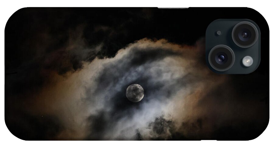 Moon in the clouds  - Phone Case