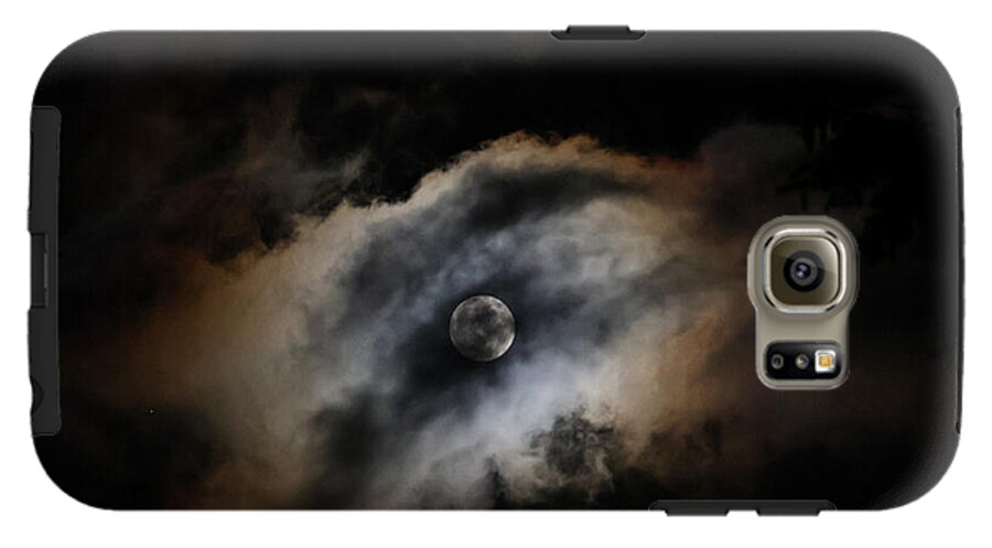 Moon in the clouds  - Phone Case