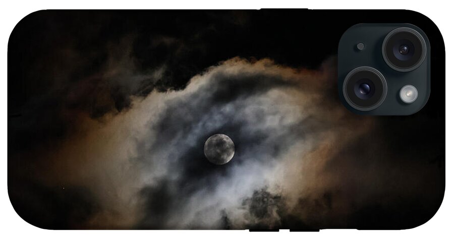 Moon in the clouds  - Phone Case