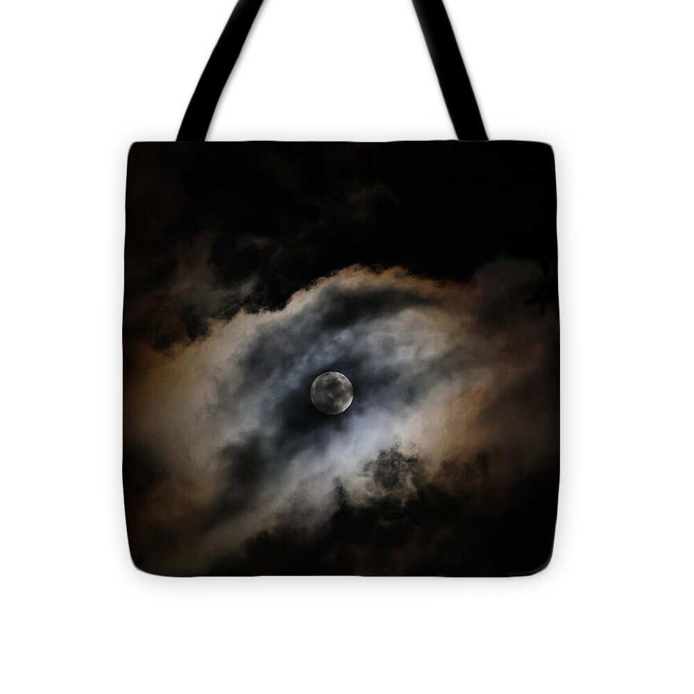 Moon in the clouds  - Tote Bag