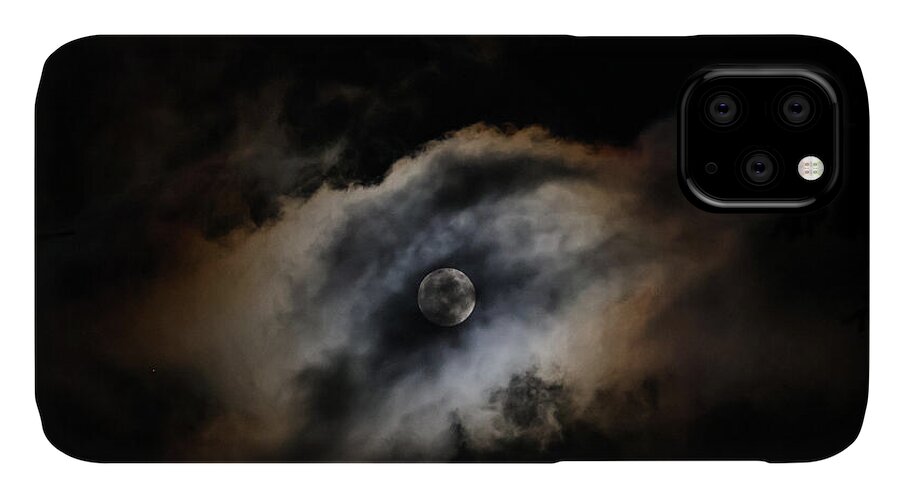Moon in the clouds  - Phone Case