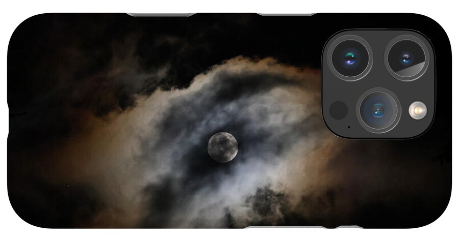 Moon in the clouds  - Phone Case