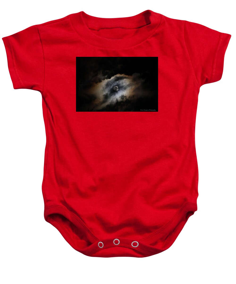 Moon in the clouds  - Baby Onesie