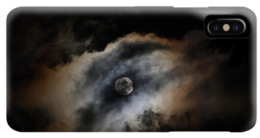 Moon in the clouds  - Phone Case