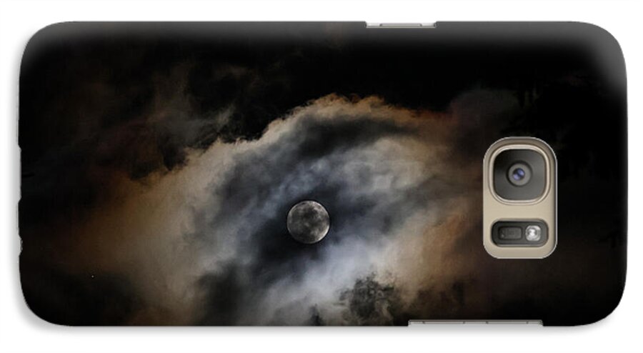 Moon in the clouds  - Phone Case