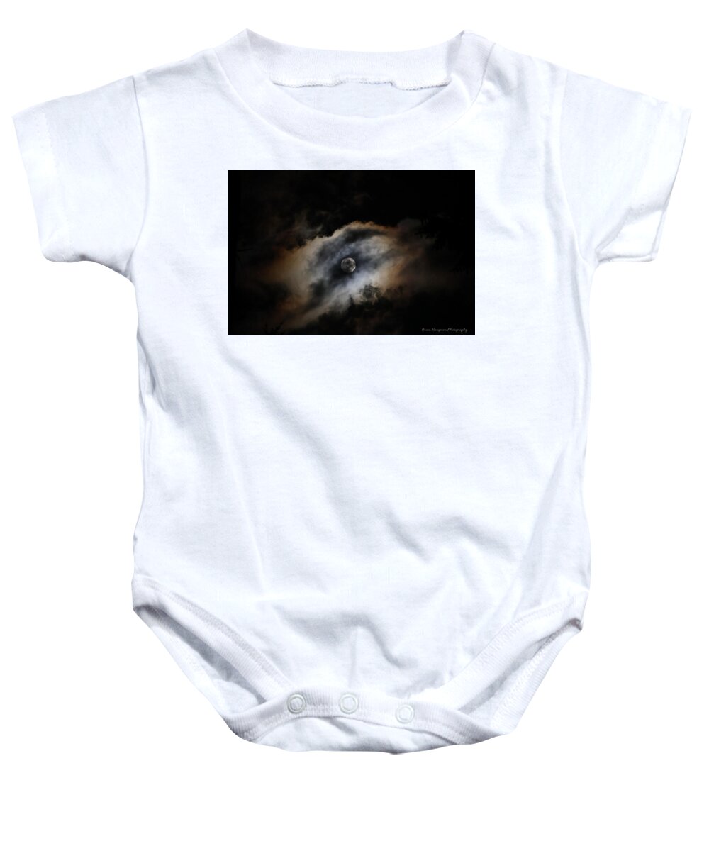 Moon in the clouds  - Baby Onesie