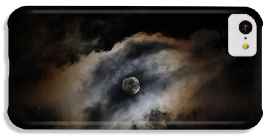 Moon in the clouds  - Phone Case