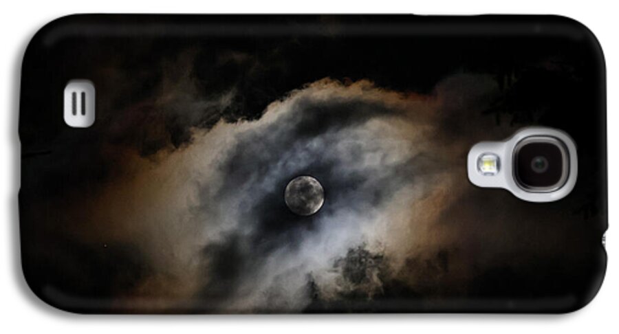 Moon in the clouds  - Phone Case