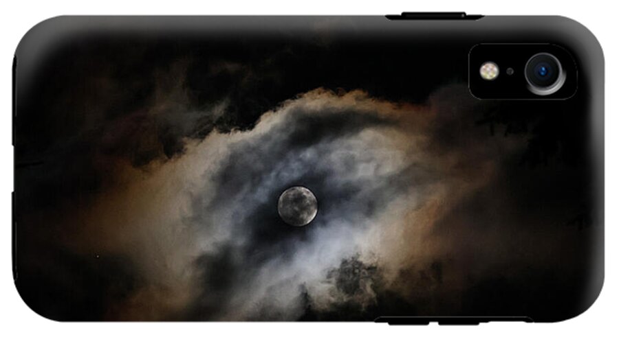 Moon in the clouds  - Phone Case