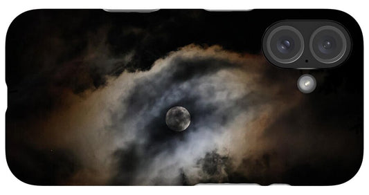 Moon in the clouds  - Phone Case