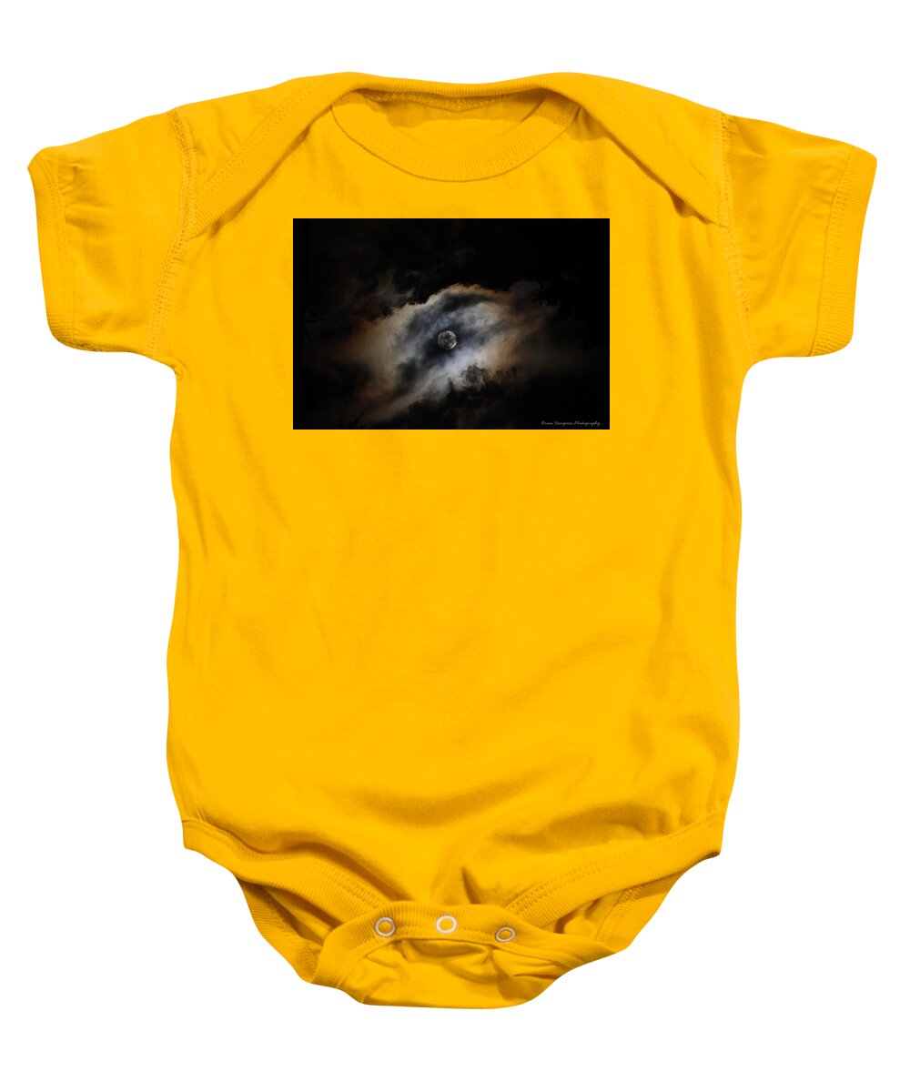 Moon in the clouds  - Baby Onesie