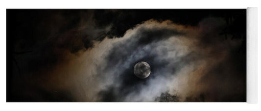 Moon in the clouds  - Yoga Mat