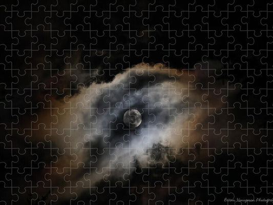 Moon in the clouds  - Puzzle