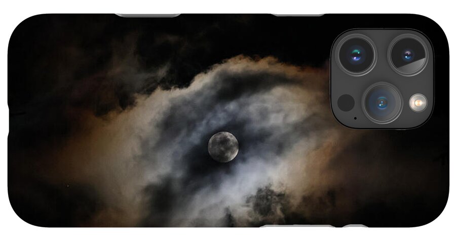 Moon in the clouds  - Phone Case