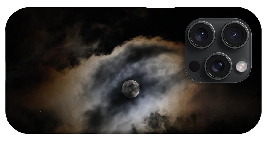 Moon in the clouds  - Phone Case