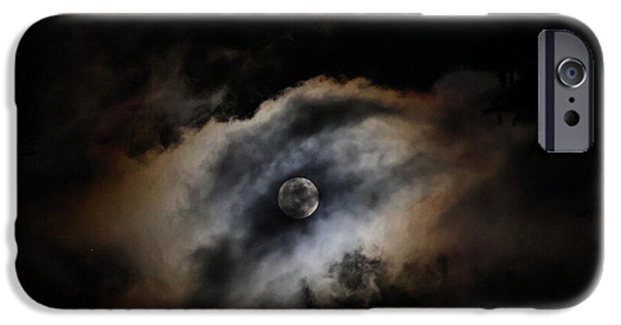 Moon in the clouds  - Phone Case