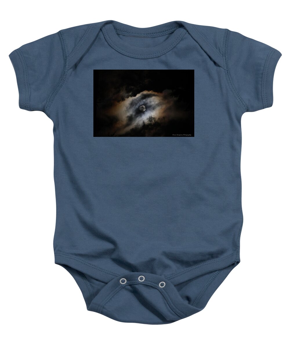 Moon in the clouds  - Baby Onesie