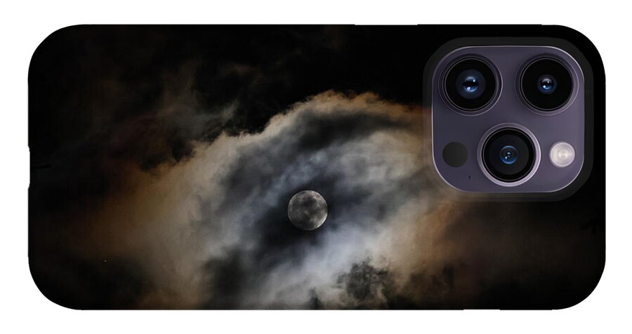 Moon in the clouds  - Phone Case