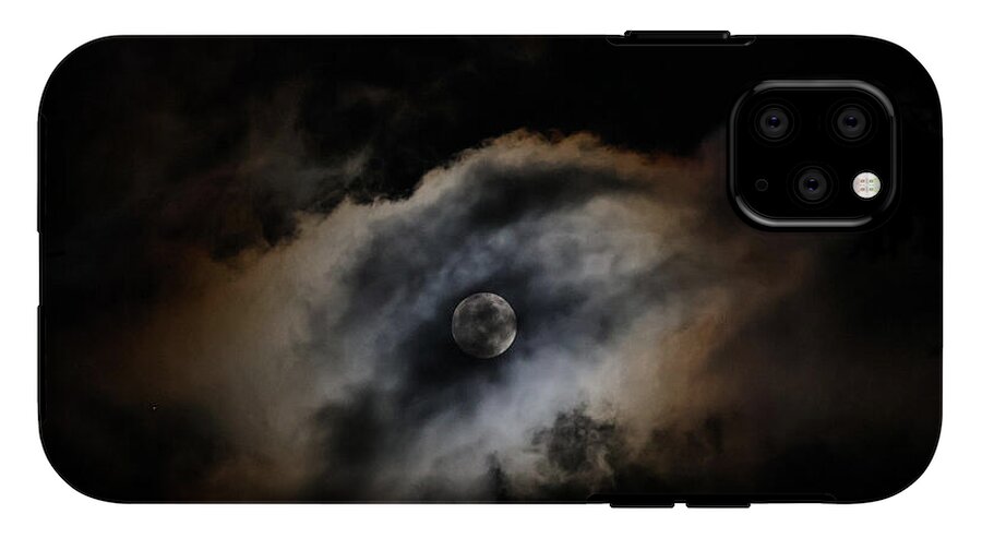 Moon in the clouds  - Phone Case