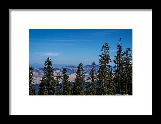Mt Shasta 3 - Framed Print
