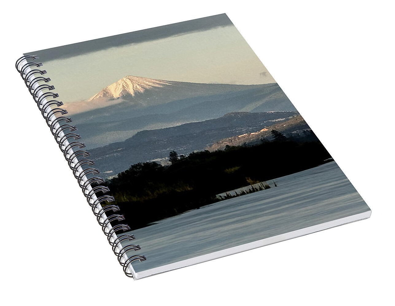 Mt Shasta  - Spiral Notebook