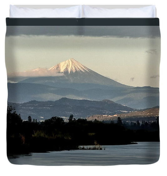 Mt Shasta  - Duvet Cover