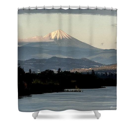 Mt Shasta  - Shower Curtain