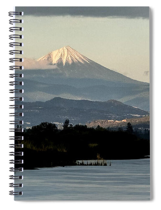 Mt Shasta  - Spiral Notebook