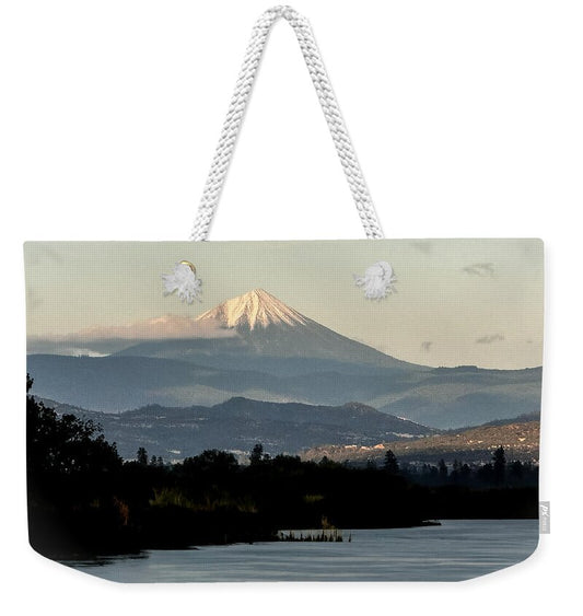 Mt Shasta  - Weekender Tote Bag