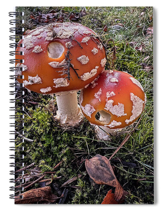 Mushrooms  - Spiral Notebook